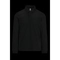 Polo manga larga hombre básico Black M