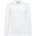 Polo manga larga hombre White 3XL