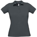 Polo mujer 100% algodón Gris M