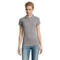 Polo Mujer Algodón 180g Gris M