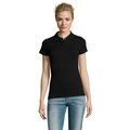 Polo Mujer Algodón 180g Negro M