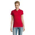 Polo Mujer Algodón 180g Rojo XXL