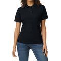 Polo mujer algodón Black L