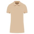 Polo de mujer de algodón orgánico Beige L