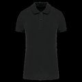 Polo de mujer de algodón orgánico Black XXL