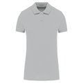 Polo de mujer de algodón orgánico Gris S