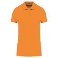 Polo de mujer de algodón orgánico Naranja M