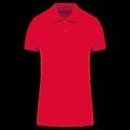 Polo de mujer de algodón orgánico Red XXL