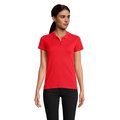 Polo Mujer Algodón Orgánico Rojo S