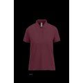 Polo mujer algodón preencogido Burgundy S