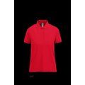 Polo mujer algodón preencogido Red XXL