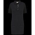 Polo largo mujer Black / Oxford Grey XS