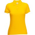 Polo mujer piqué Amarillo S