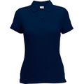 Polo mujer piqué Azul L