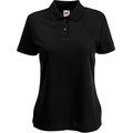 Polo mujer piqué Black S