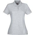 Polo mujer piqué Heather Grey L