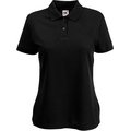 Polo mujer piqué Negro XS