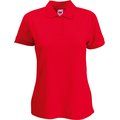 Polo mujer piqué Red L