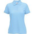 Polo mujer piqué Sky Blue XXL