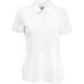 Polo mujer piqué White XXL