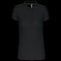 Polo de mujer secado rápido Black L