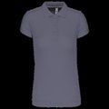 Polo de mujer secado rápido sporty grey XL