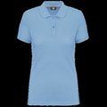 Polo Mujer Tratamiento antibacteriano Sky Blue L