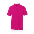 Polo Piqué Algodón 100% Fucsia L