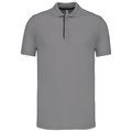 Polo pique deportivo transpirable Silver / Black XXL