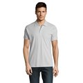 Polo Piqué Manga Corta Hombre Azul Crema L