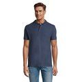 Polo Piqué Manga Corta Hombre Denim M