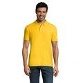 Polo Piqué Manga Corta Hombre Dorado 3XL