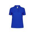 Polo Piqué Mujer 180g/m2 Azul M