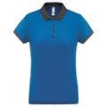 Polo piqué mujer Sporty Royal Blue / sporty grey L