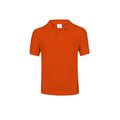 Polo Piqué Niño 180g/m2 Naranja S