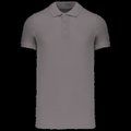 Polo piqué orgánico hombre Storm Grey 3XL