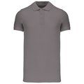 Polo piqué orgánico hombre Storm Grey S