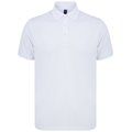 Polo de Poliéster reciclado para hombre White L