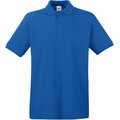 Polo Premium 100% algodón piqué Azul M