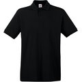 Polo Premium 100% algodón piqué Black M