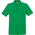 Polo Premium 100% algodón piqué Kelly Green XL