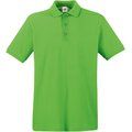 Polo Premium 100% algodón piqué Lime 3XL