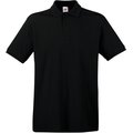 Polo Premium 100% algodón piqué Negro M