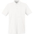 Polo Premium 100% algodón piqué White XL