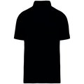 Polo de punto gofrado hombre Negro M