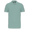 Polo de punto piqué manga corta Verde 3XL