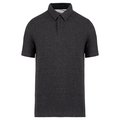 Polo reciclado ajustado hombre Gris XL