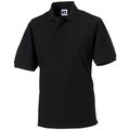 Polo ropa laboral resistente Negro 5XL