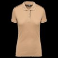 Polo ropa profesional mujer Camel / Black XS