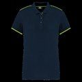 Polo ropa profesional mujer Navy / Fluorescent Yellow M